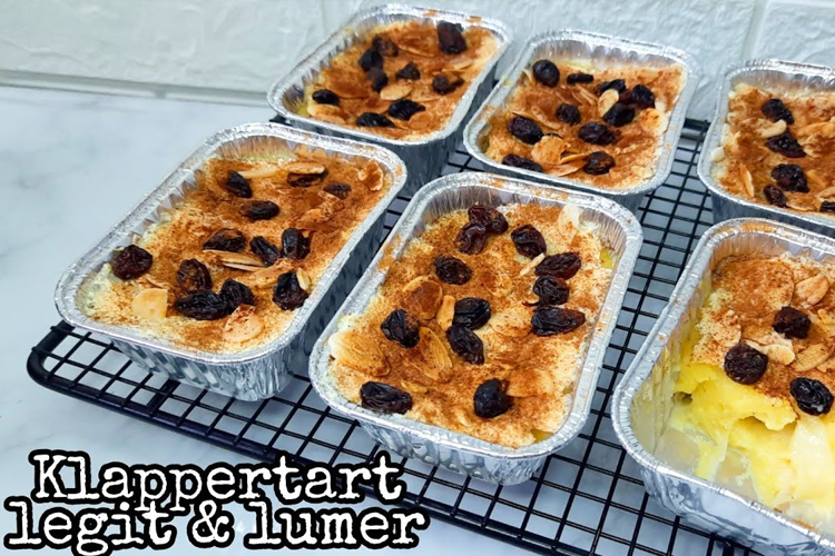 Resep Klappertart Tanpa Kukusan dan Tanpa Oven, Praktis Lembut Rasanya Mantul